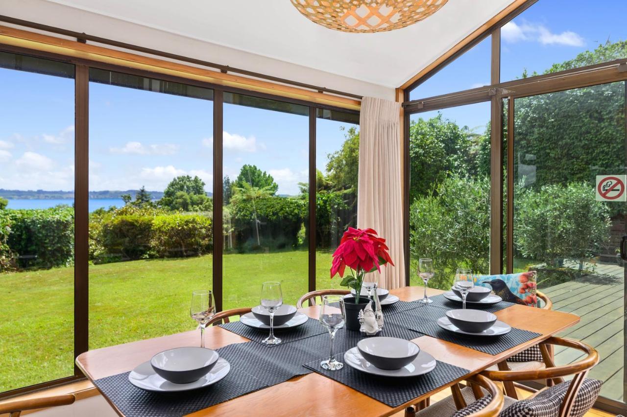 The Bird House - Kawaha Point, Rotorua. Stylish Six Bedroom Home With Space, Views And Relaxed Atmosphere Εξωτερικό φωτογραφία